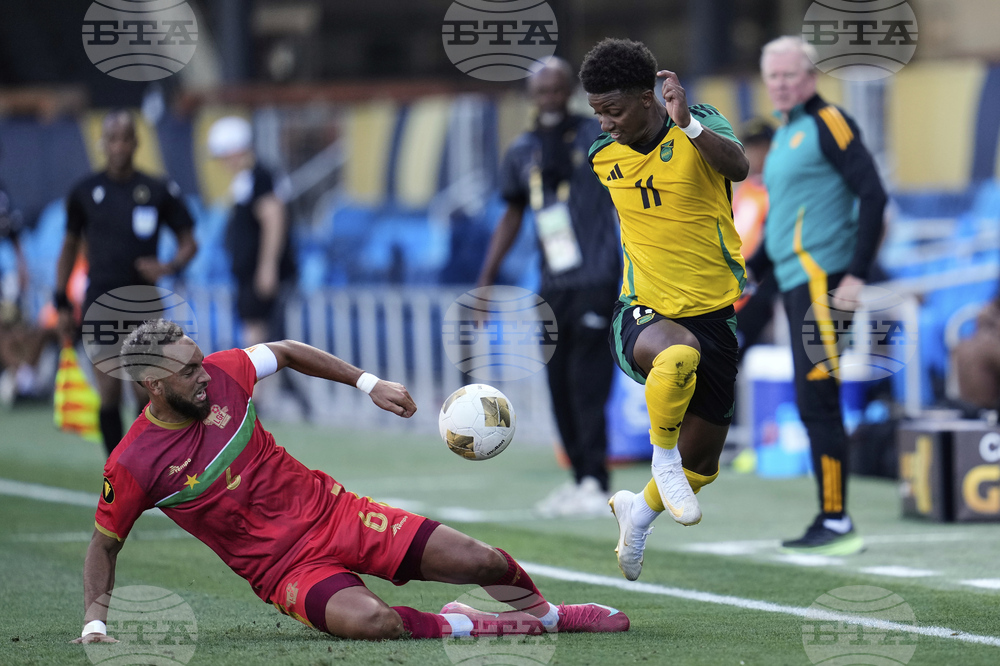 Gold Cup Jamaica Guadeloupe Soccer