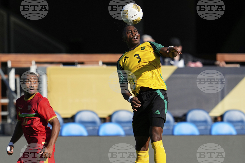 Gold Cup Jamaica Guadeloupe Soccer