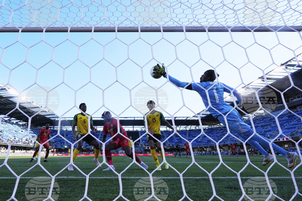 Gold Cup Jamaica Guadeloupe Soccer