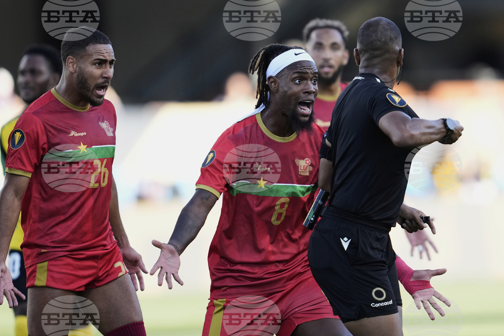 Gold Cup Jamaica Guadeloupe Soccer