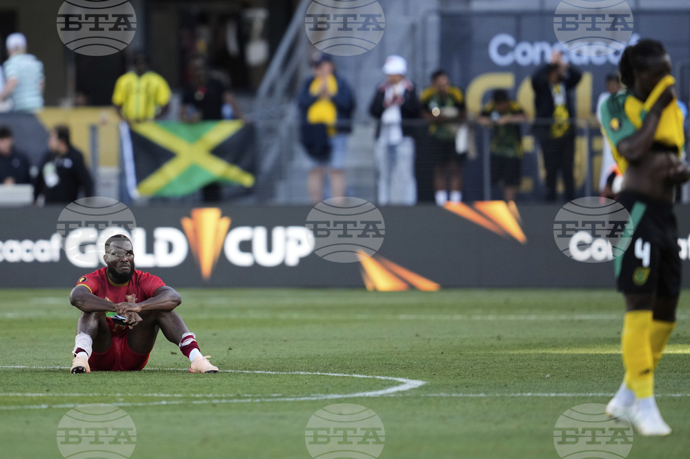 Gold Cup Jamaica Guadeloupe Soccer