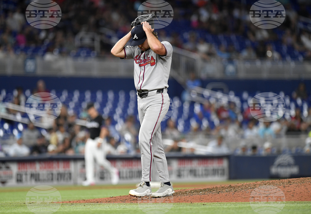 Braves Marlins Baseball
