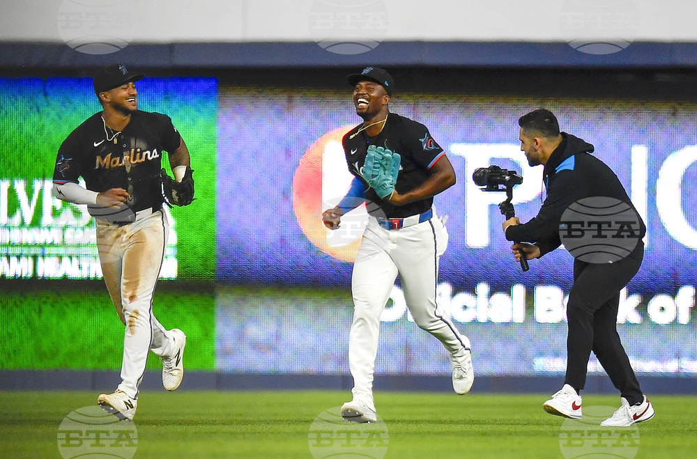 Braves Marlins Baseball