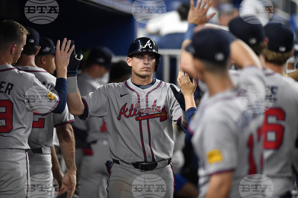 Braves Marlins Baseball
