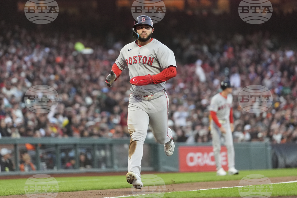 Red Sox Giants Baseball