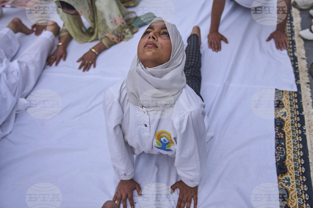 India Kashmir International Yoga Day