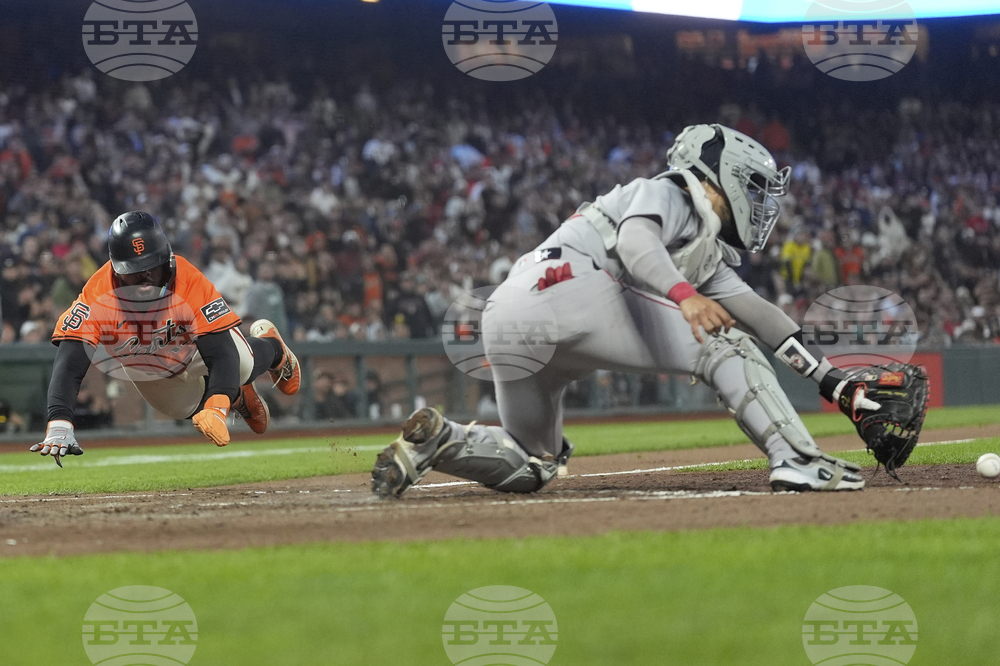 Red Sox Giants Baseball