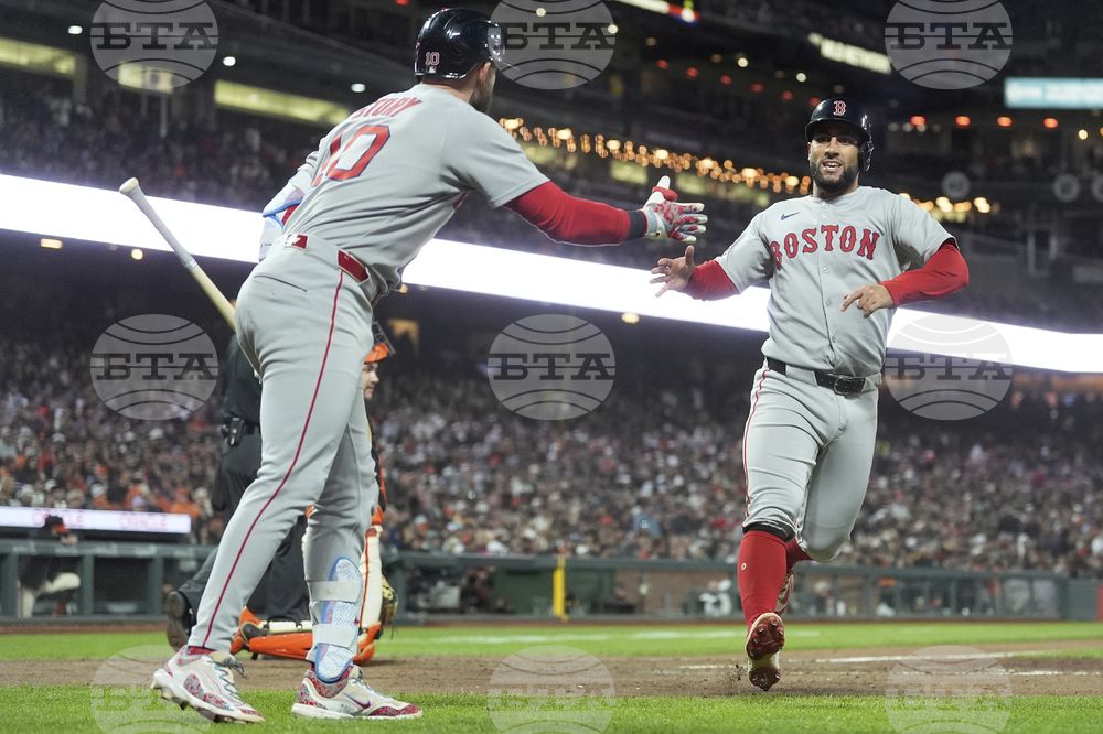 Red Sox Giants Baseball