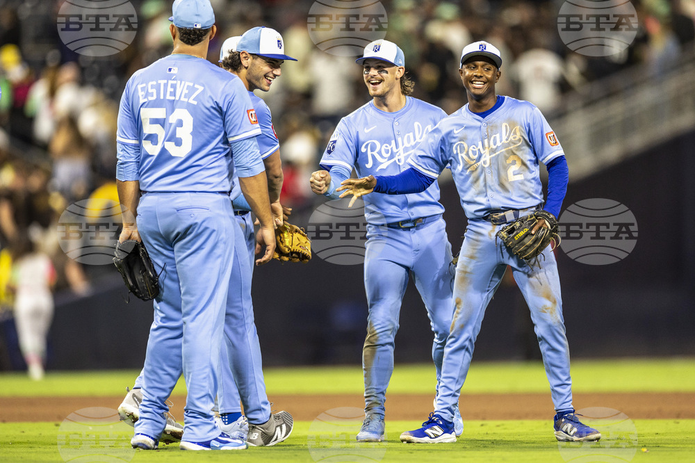 Royals Padres Baseball