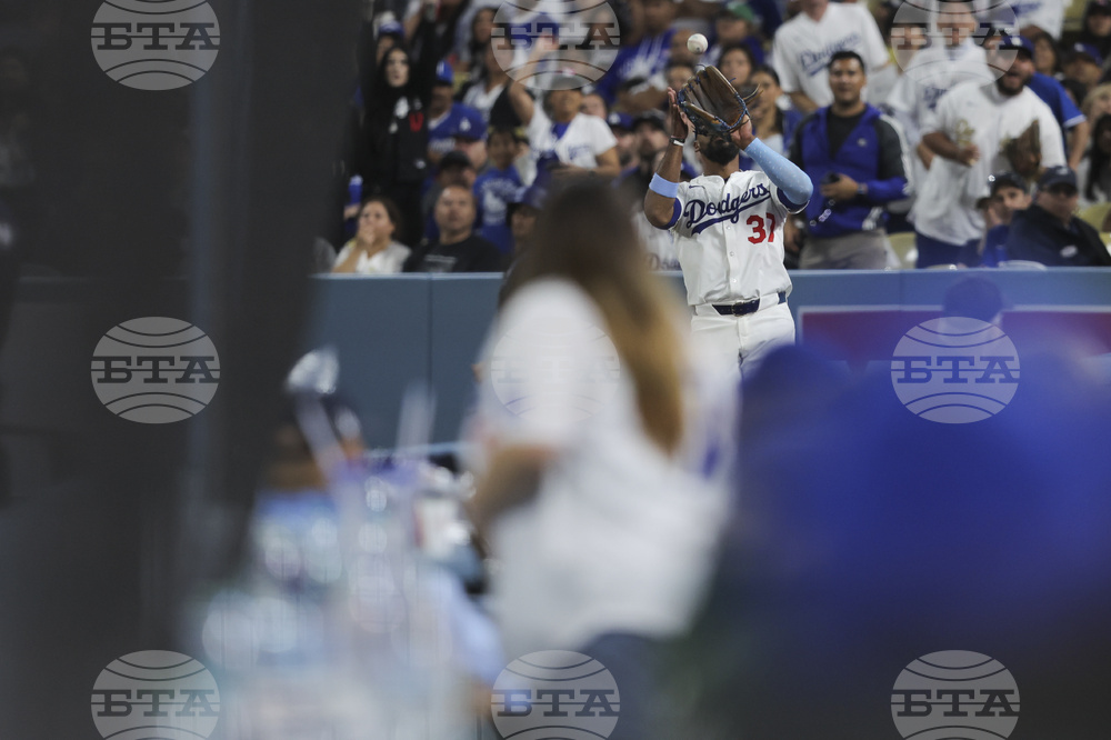 Nationals Dodgers Baseball