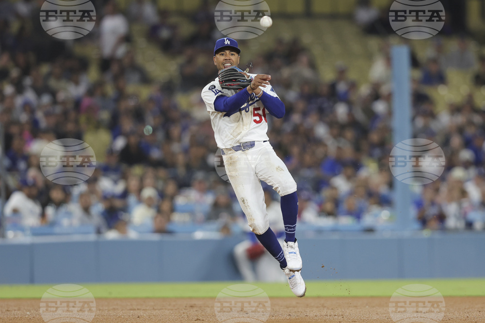 Nationals Dodgers Baseball