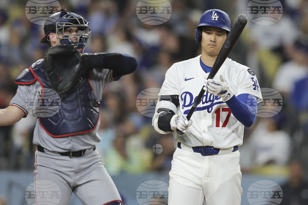 Nationals Dodgers Baseball