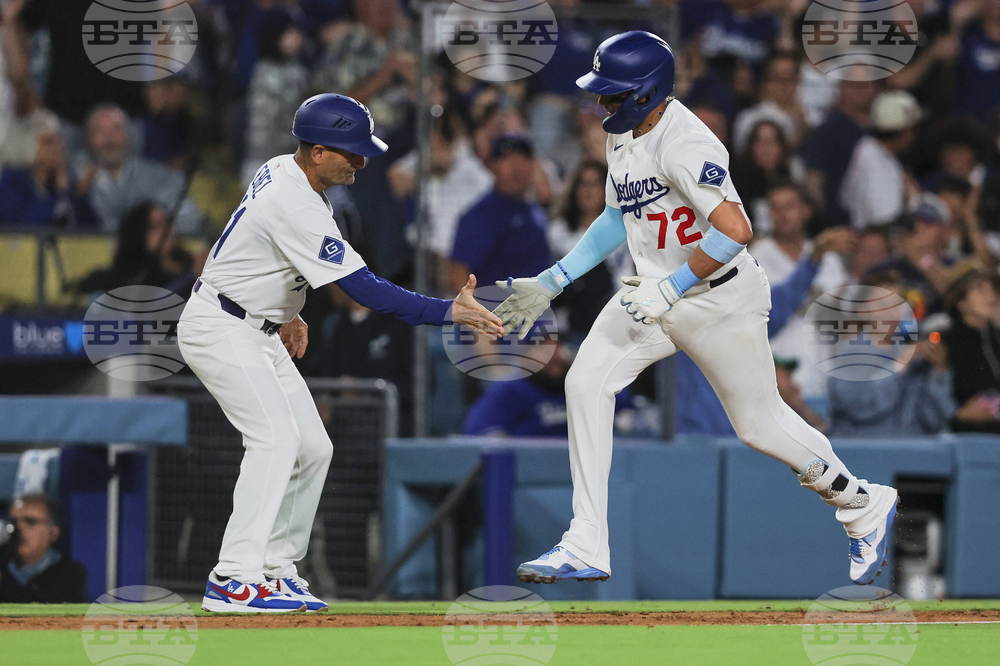 Nationals Dodgers Baseball