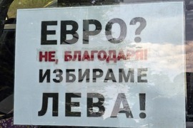 Видин - протест за запазване на българския лев - автошествие