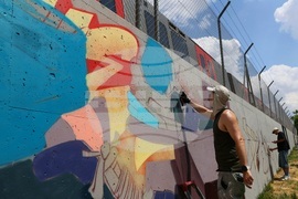 Турция - Анкара - улично изкуство - графити