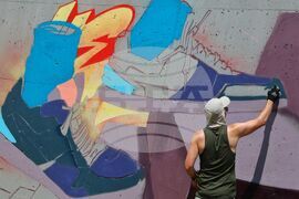 Турция - Анкара - улично изкуство - графити