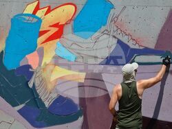 Турция - Анкара - улично изкуство - графити