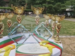 Троян - Село Орешак - изложение на български тежковозни коне