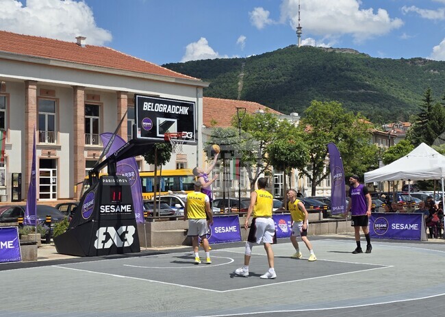 Турнирът по баскетбол Sesame 3x3 Summer Tour продължава в Бургас