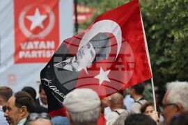 Турция - Анкара - Патриотична партия (Vatan Partisi) - протест