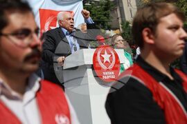 Турция - Анкара - Патриотична партия (Vatan Partisi) - протест