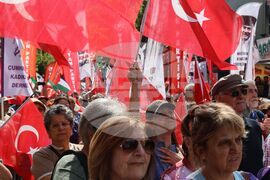 Турция - Анкара - Патриотична партия (Vatan Partisi) - протест