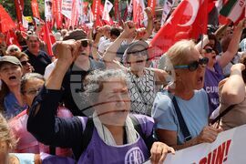 Турция - Анкара - Патриотична партия (Vatan Partisi) - протест