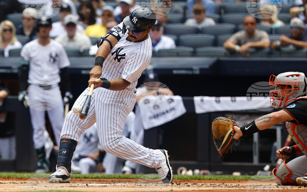 Orioles Yankees Baseball