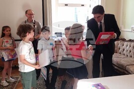 Великобритания - Посолство на България - Международен конкурс по четене на български език - награждаване