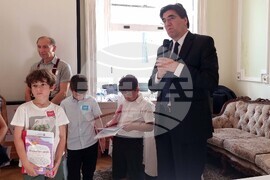 Великобритания - Посолство на България - Международен конкурс по четене на български език - награждаване