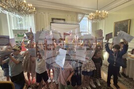 Великобритания - Посолство на България - Международен конкурс по четене на български език - награждаване