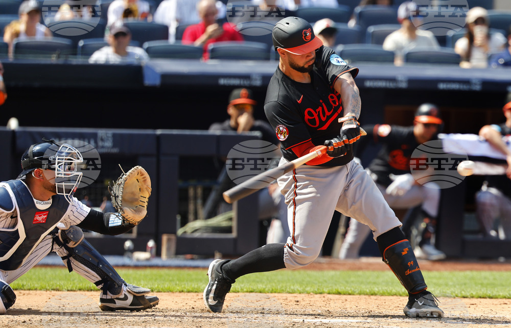Orioles Yankees Baseball