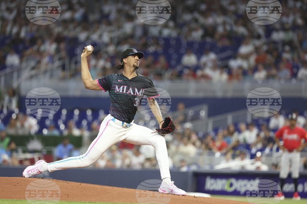Braves Marlins Baseball