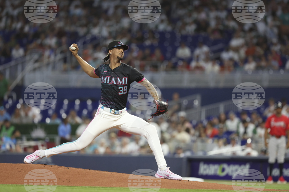 Braves Marlins Baseball