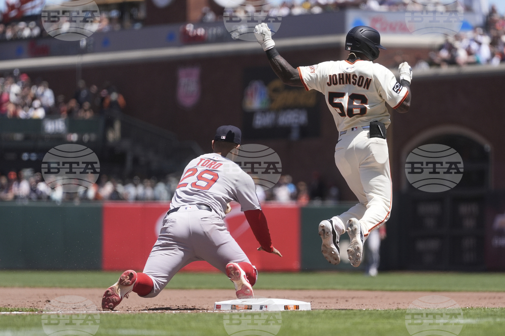 Red Sox Giants Baseball