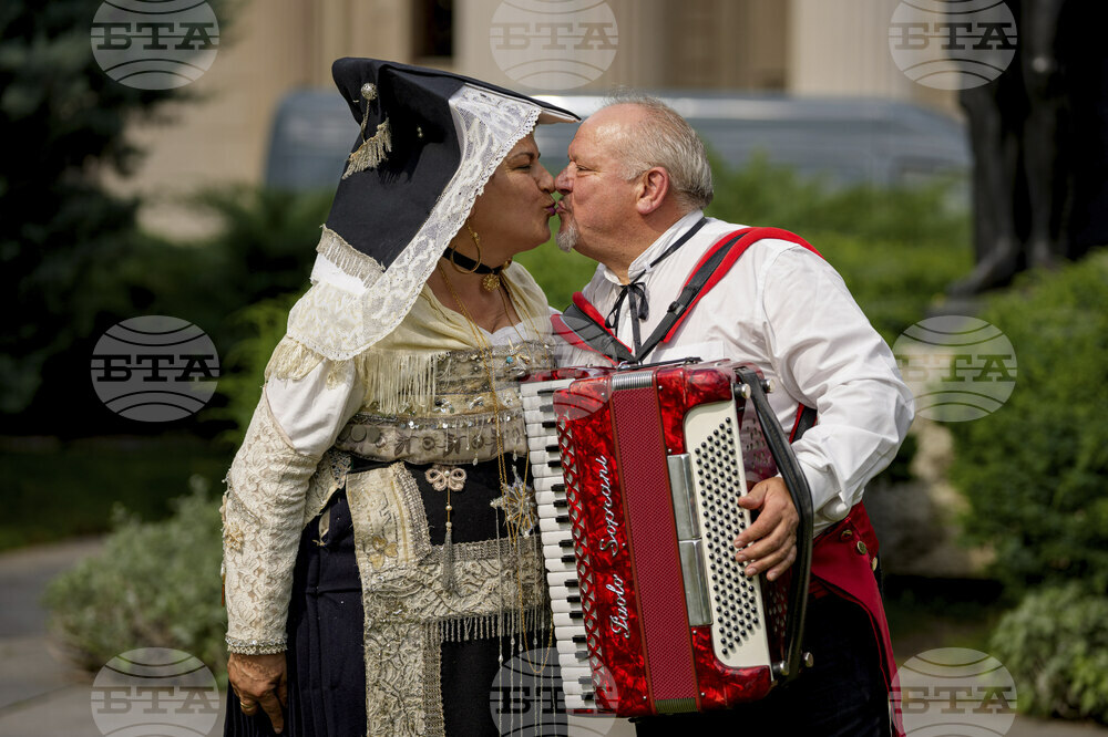APTOPIX Romania National Outfits Parade
