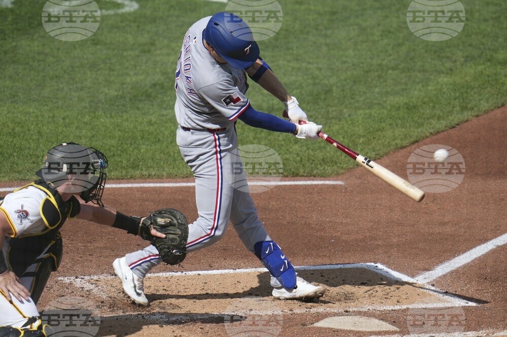 Rangers Pirates Baseball