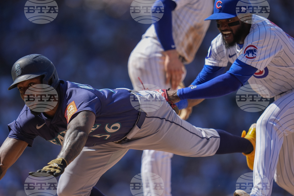 APTOPIX Mariners Cubs Baseball