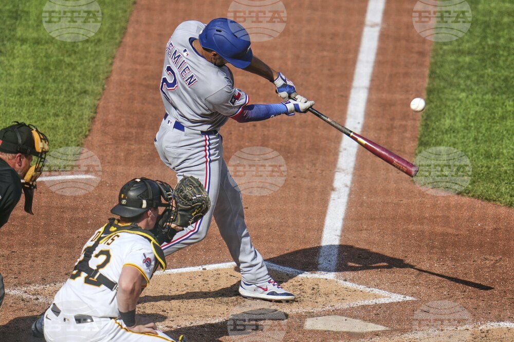 Rangers Pirates Baseball