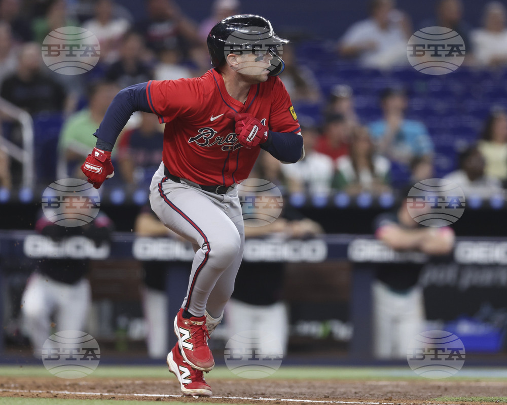 Braves Marlins Baseball