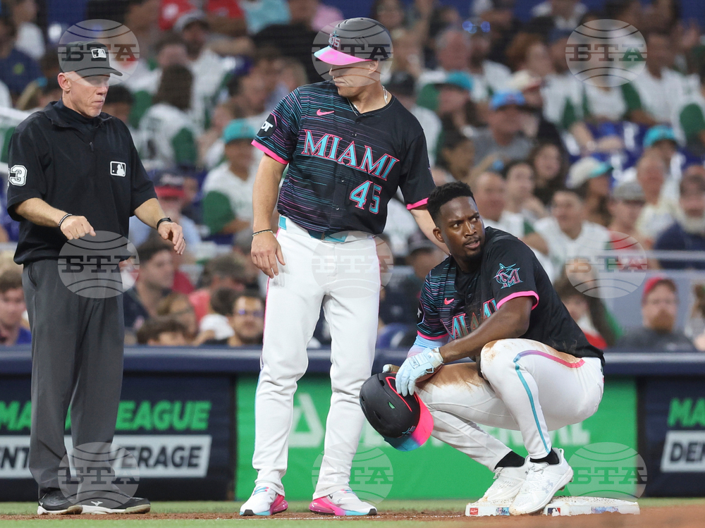 Braves Marlins Baseball