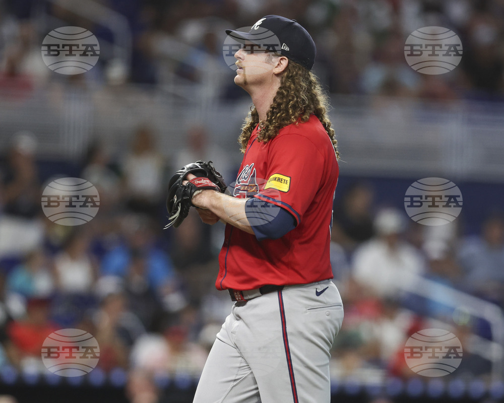 Braves Marlins Baseball
