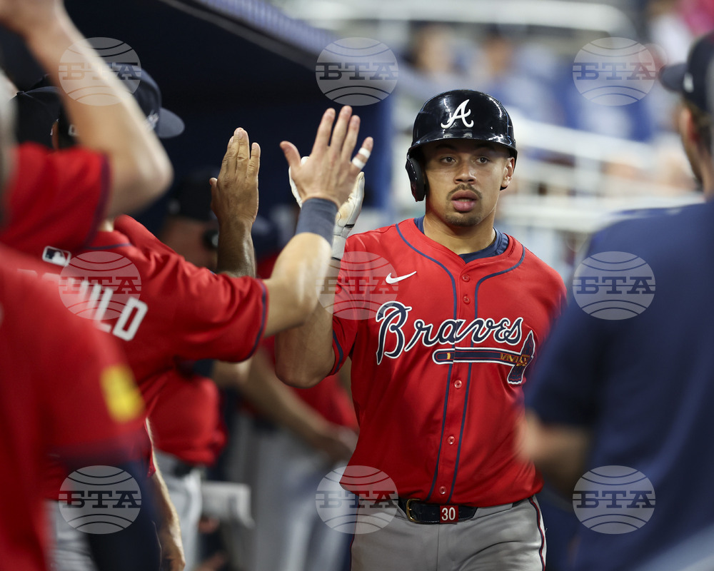 Braves Marlins Baseball