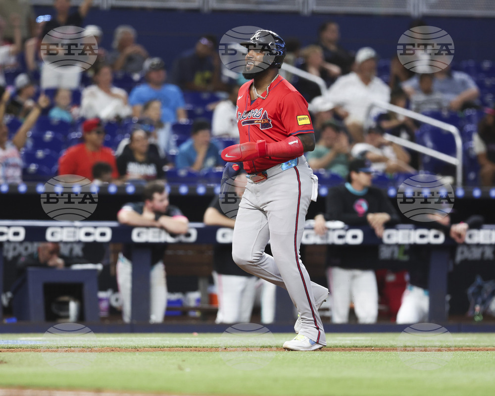 Braves Marlins Baseball