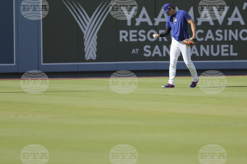 Nationals Dodgers Baseball