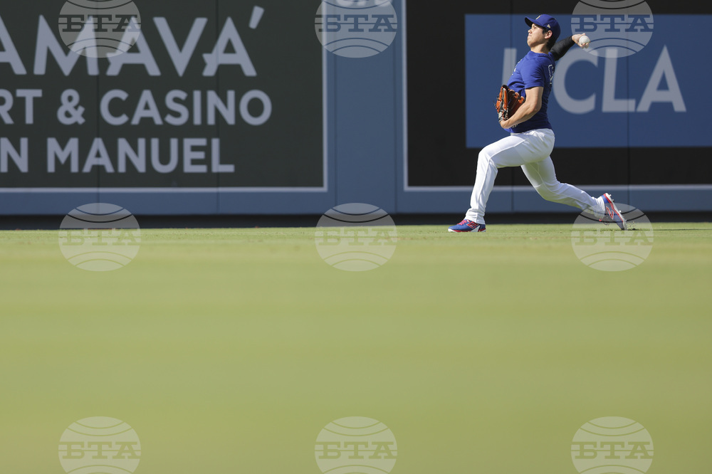 Nationals Dodgers Baseball