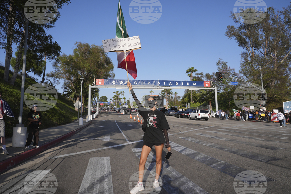 Immigration Protests Los Angeles