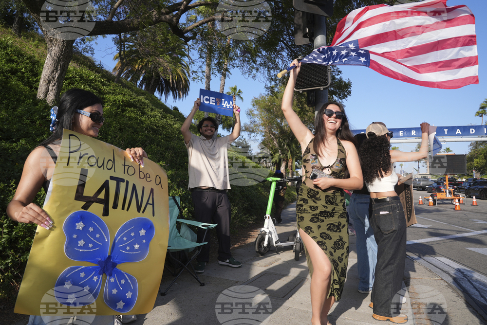 Immigration Protests Los Angeles