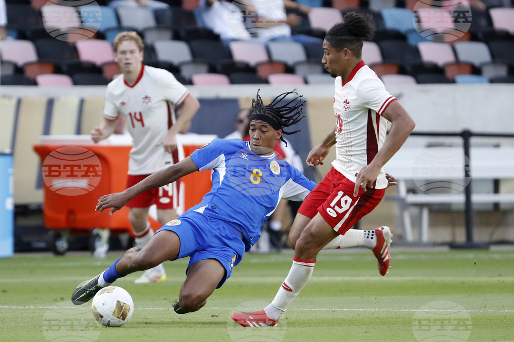 APTOPIX Gold Cup Canada Curacao Soccer