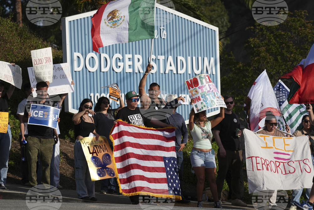 APTOPIX Immigration Protests Los Angeles